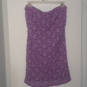 💕Strapless lace blouse💕